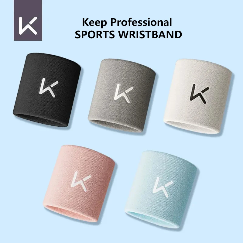 

Keep Towel Sports Wristbands Tennis Sweat Bands Wrist Guard For Basketball Volleyball Padel Fitness Sweatbands Wrist Wrap Cuff