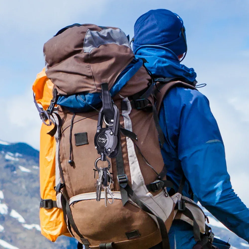 Universal Protective AirTag Holder with Carabiner