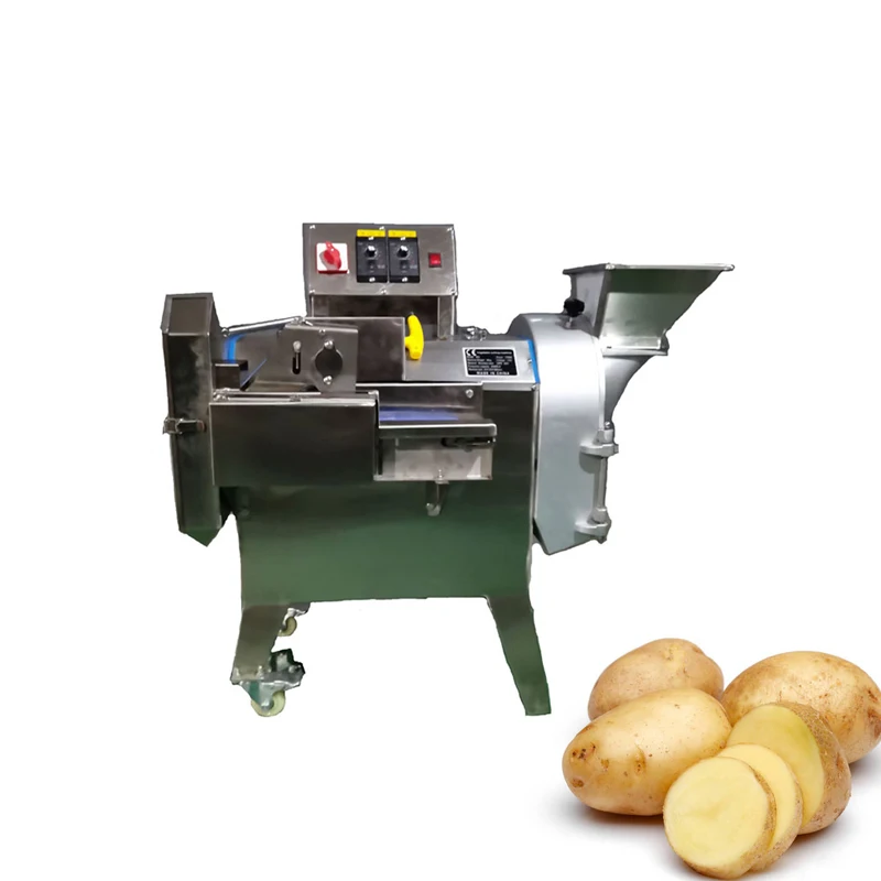 

Industrial Electric Vegetable Cutter Potato Carrot Banana Slicer