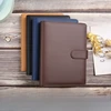 A5 B5 Retro PU Leather DIY Binder Notebook Cover With 100Sheets Inner Page Diary Agenda Planner Paper Cover School Stationery