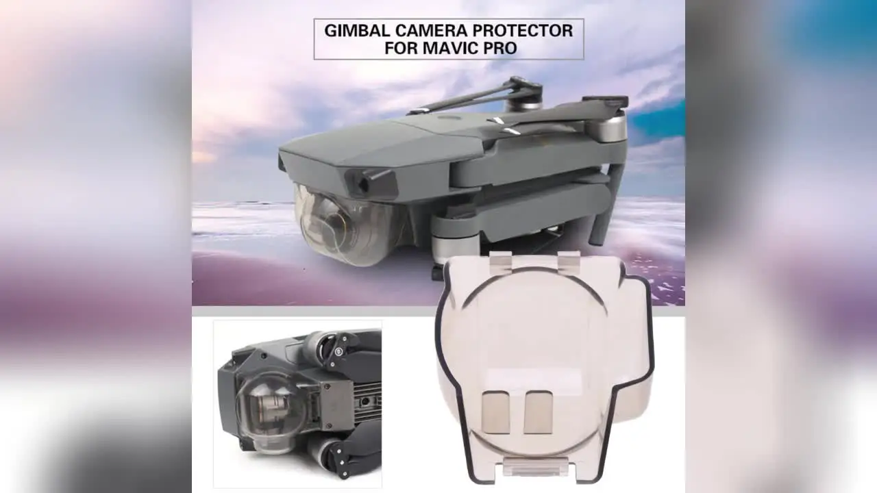 Couvercle Protection Caméra Cardan DJI Mavic Pro - Capuchon Objectif