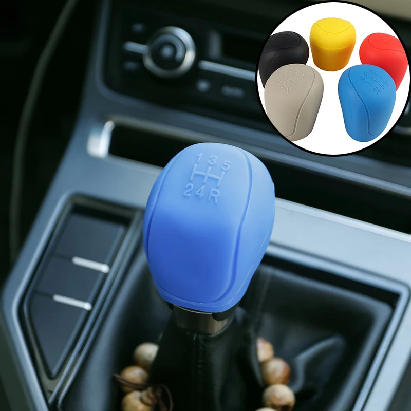 Silicone Non-Slip Grip Car Gear Shift Knob Cover