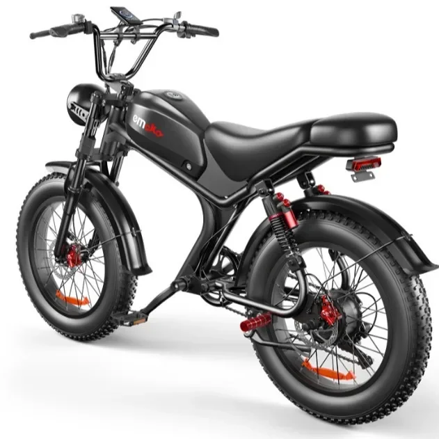 24 Year New Retro Electric Bicycle C93 2000W Super Motor 23AH Large Capacity Battery Hydraulic Brake 20 inch Fat Tires