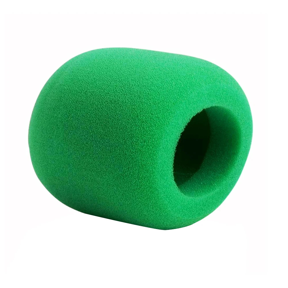 10pcs Microphone Foam Mic Sponge Cover Studio Windscreen Protective Grill Shield