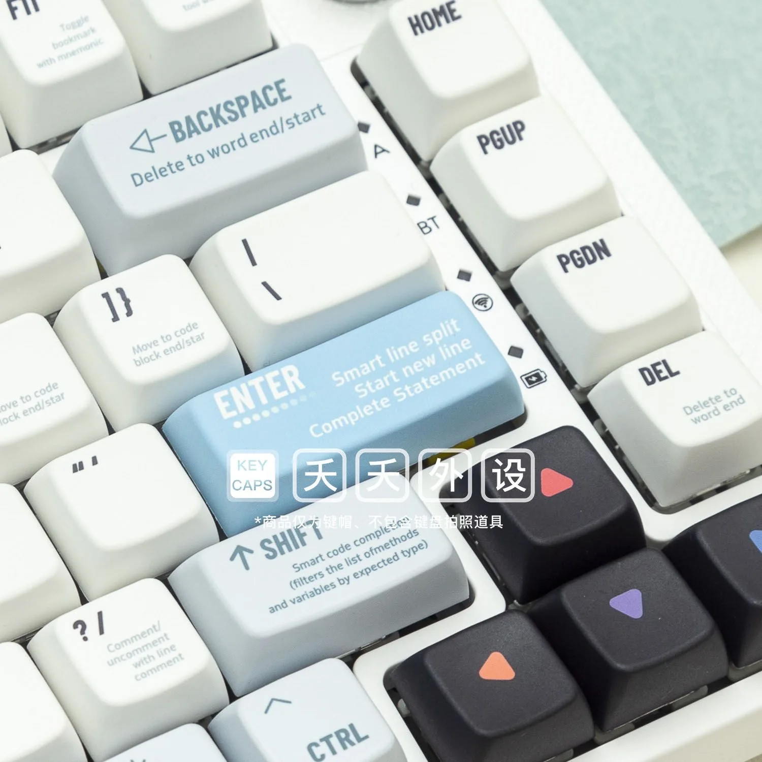 Teclado Mecânico Keycap Pbt Programador Keycaps Sublimação de Tintura mx Switch Gk61 67 75 84 87 980 143 Chaves - Imagem 4