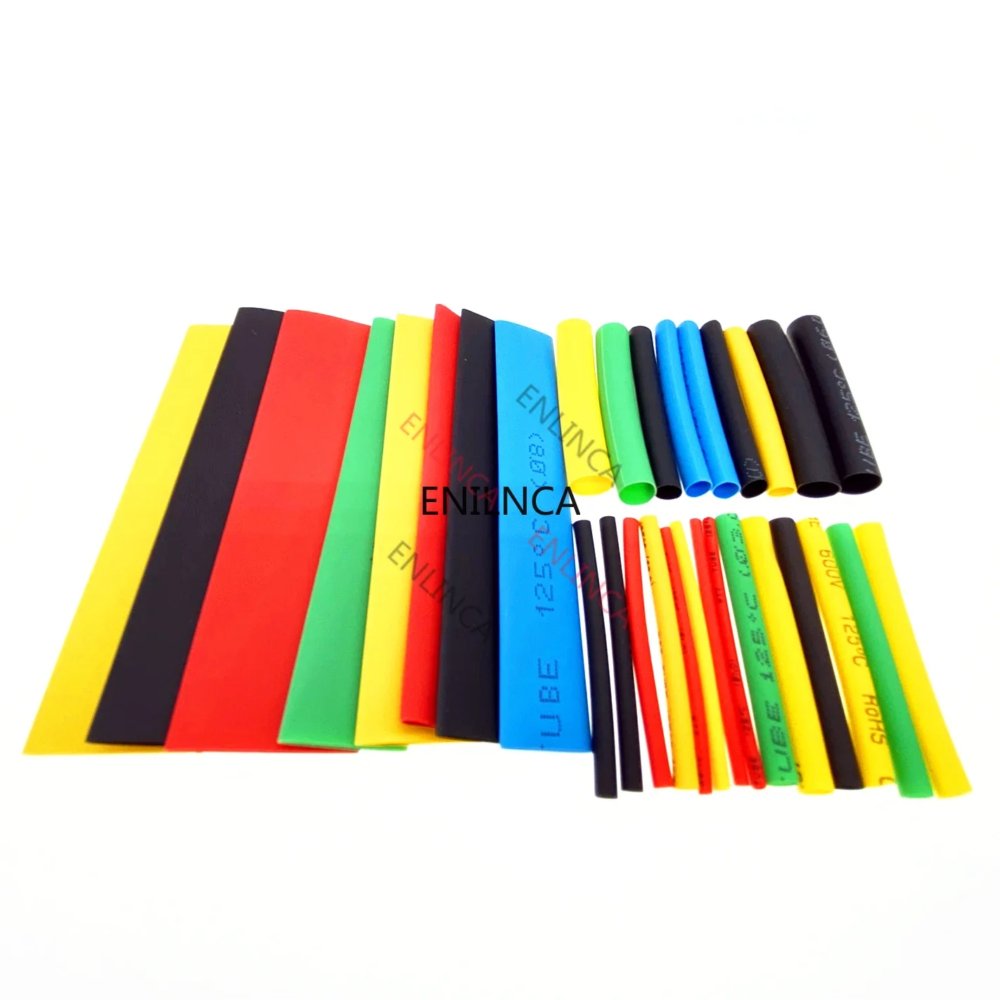 Heat Shrink Tubing 127-750pcs Thermoresistant Tube Heat Shrink Wrapping Kit Electrical Connection Wire Cable Insulation Sleeving