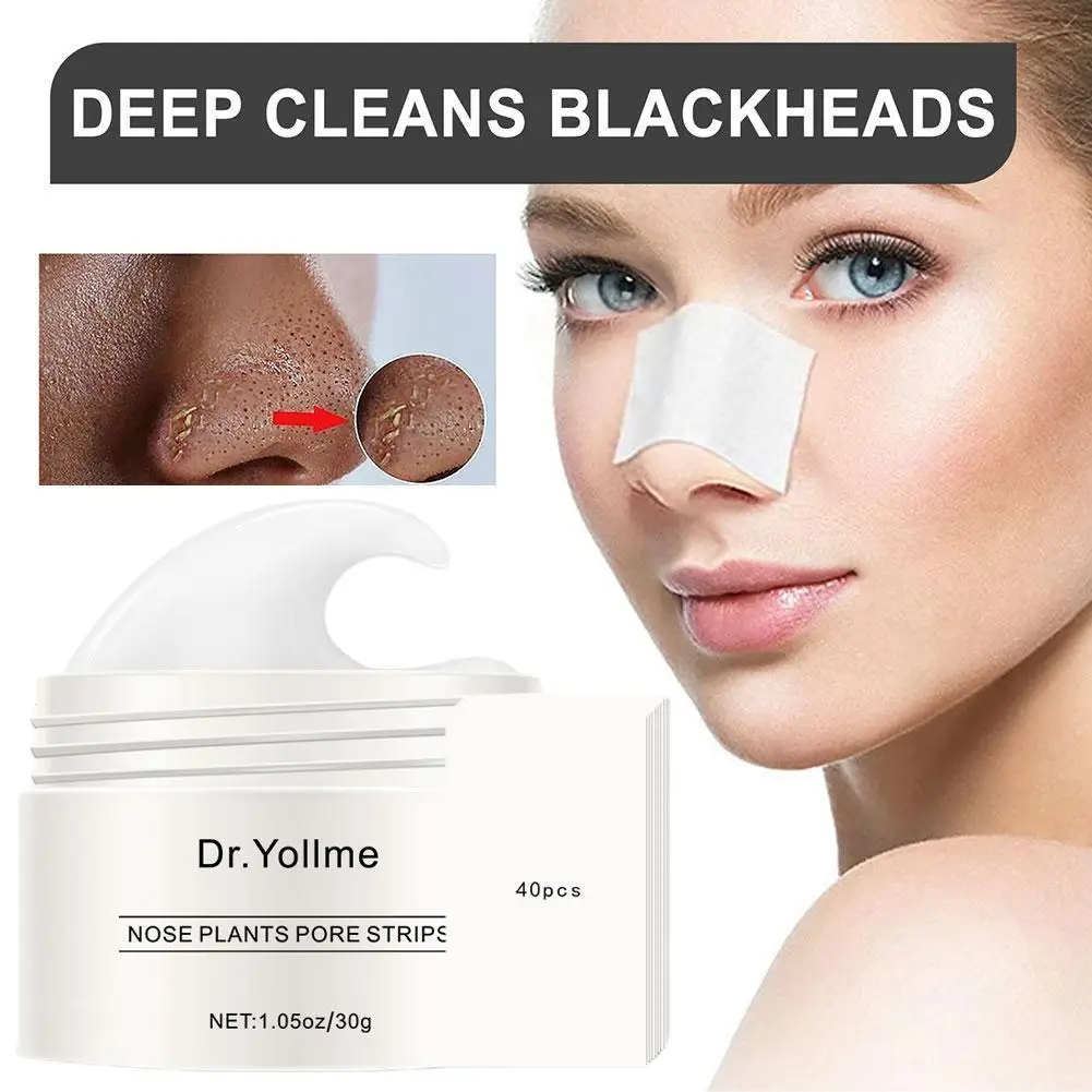 

Blackhead Remover Nose Mask Pore Strip Black Mask Peeling Acne Treatment Black Deep Cleansing Skin Care