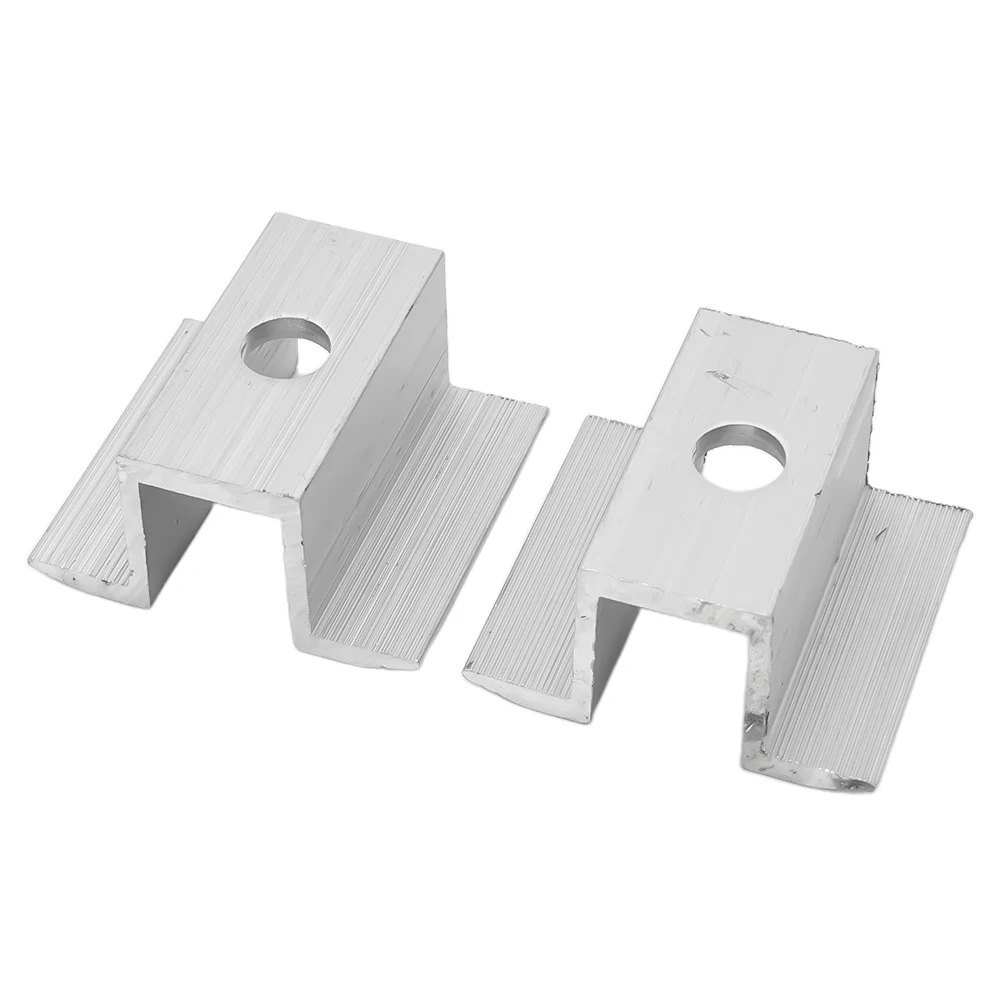 

Solar Power Tools Solar Middle Clamp Height 25-50MM Solar Access Solar Middle Clamp Corrosion Resistance Silver Home