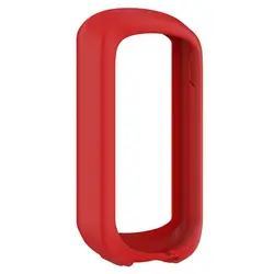 Silicone Protective Case for Bicycle Computer - Anti - Collision Bumper Cover (Red)