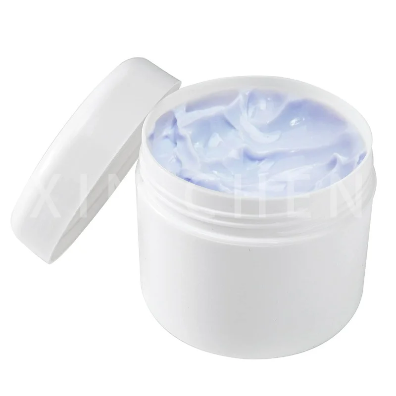 10pcs Empty Cream Boxes White Plastic Cosmetic Container, Cream Jar, Portable Travel Lotion Box 10g 20g 30g 50g 100g