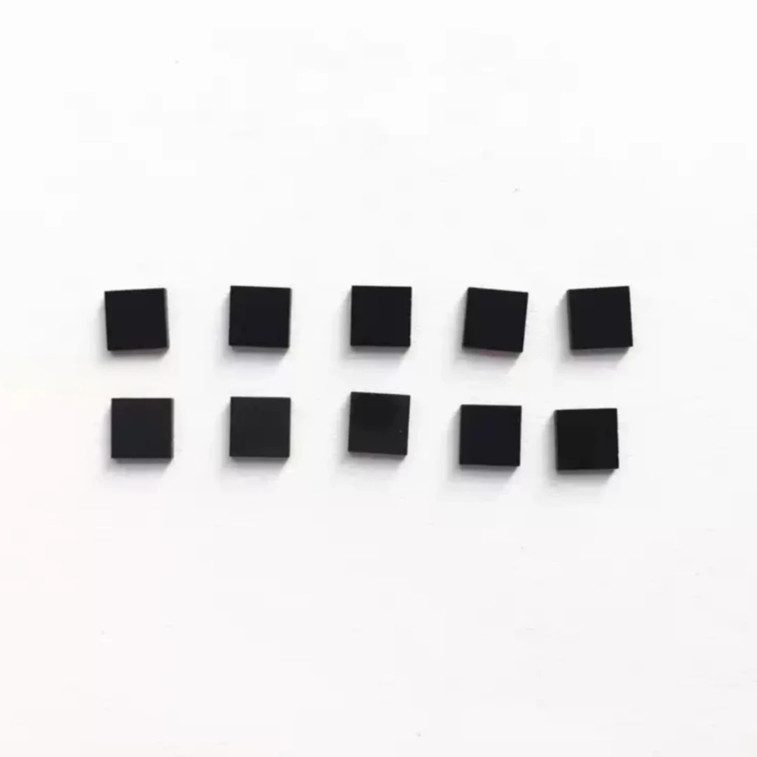 850nm IR 통과 필터 검정색 유리 가시광선 차단 2.7x3 100x100mm 카메라 야간 투시경 산업용 렌즈 RG850