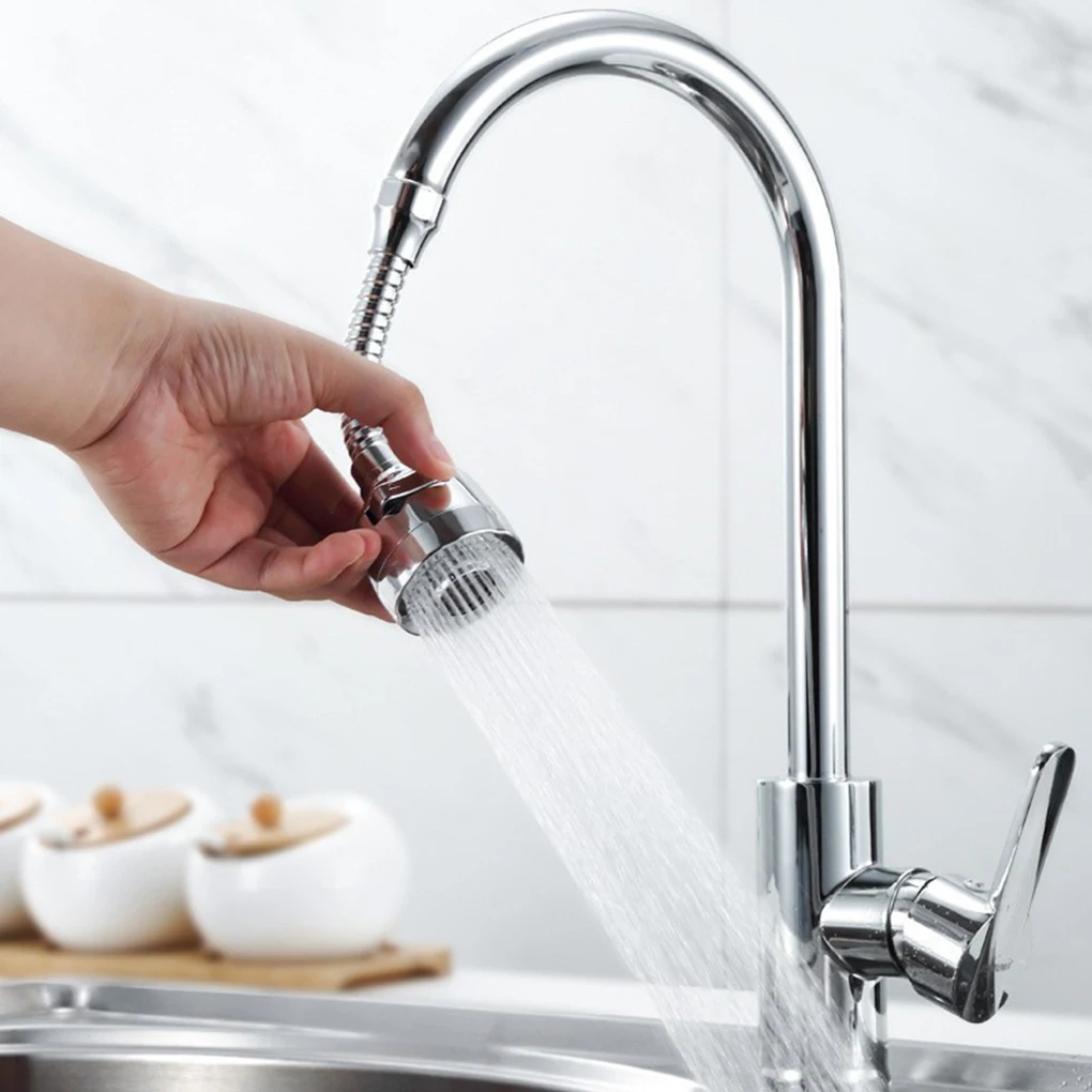 

3 Modes 360° Bubbler High Pressure Faucet Extender Water Saving Bathroom Kitchen Accessories Supplies Kitchen Gadgets