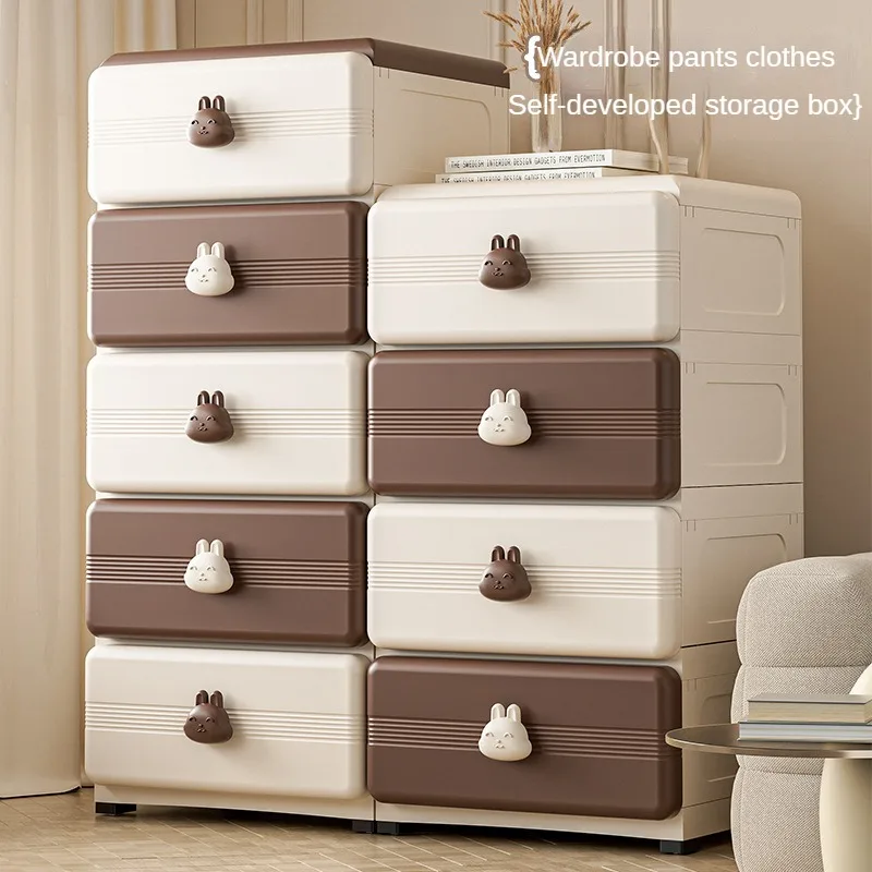 

Шкаф для хранения с выдвижными ящиками в гостиную, шкаф для хранения в спальню, многоуровневый шкаф для сортировки детской одежды