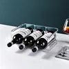 Red Wine Wine Display Rack Bottle Holder Refrigerator Organizer Transparent Universal Storage Box Water Bottle Organizer Durable 5