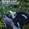 JIMIHOME Gardening Gloves Rose Pruning Proof Gloves Breathable Rubber Coated Gloves for Digging Planting Garden Tools 4