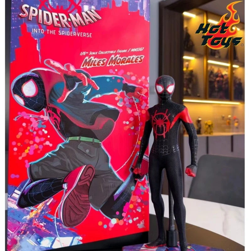 Оригинальные игрушки Hottoys Ht 1/6 Mms567 майль Моралес Человек-паук в стиле аниме экшн-фигурки коллекционные модели игрушки