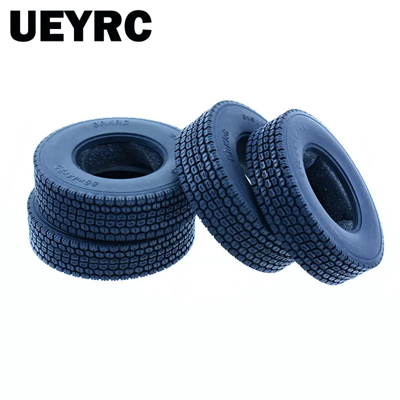 4Pcs rc car tires yellow wheel frame rubber tires accessory 4Pcs rc car tires yellow wheel frame rubber tires accessory