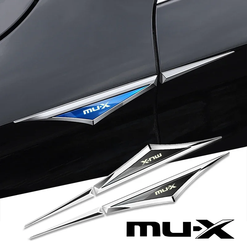 

2 шт., автомобильные наклейки из сплава, аксессуары для Suzuki mux mu-x