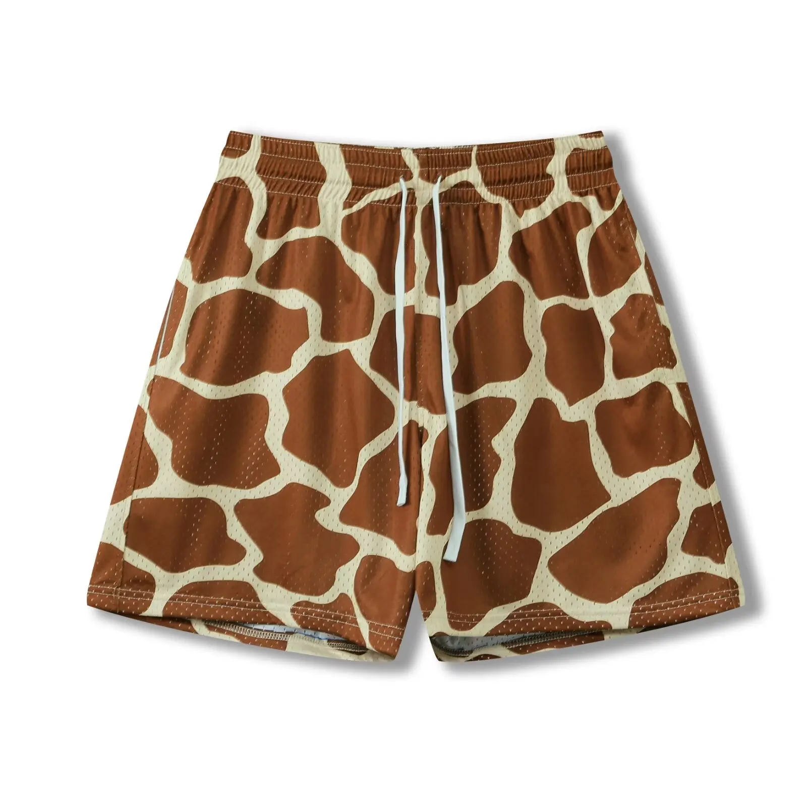 Description Picture 6 of itemNEW 24/25 American shorts Summer men's youth pants boy Double -layer basketball pants net beach pants casual fitness pants7105