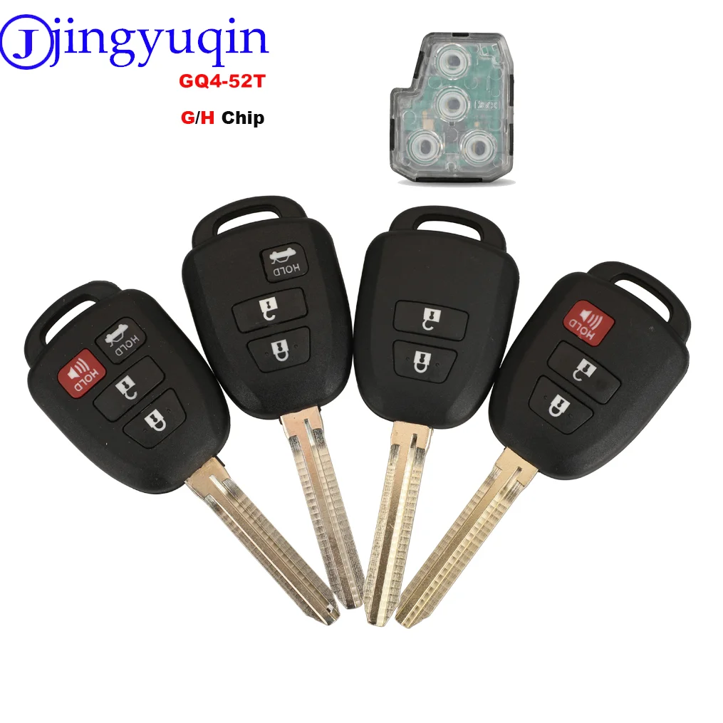 jingyuqin FCC GQ452T KYDZ Replacement Keyless Entry Remote Car Key