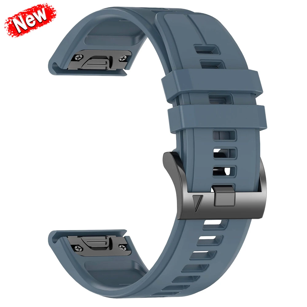 Premium Leather and Silicone QuickFit Sports Band - 22mm/26mm Strap