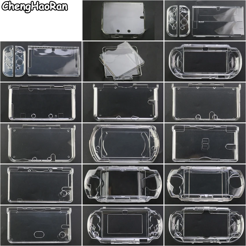 In Bulk Custodia Protettiva In Plastica Trasparente Con Guscio Rigido Per 2Ds/3Ds Xl/Ll Per La Nuova Console 3Ds Xl/Ll Ndsi Ndsi Xl