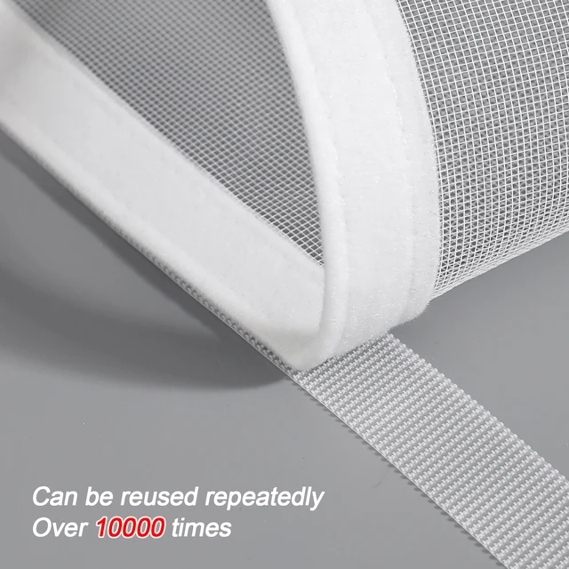 Window mosquito net, summer mosquito prevention, window screen, self-adhesive mosquito net, durable 4
