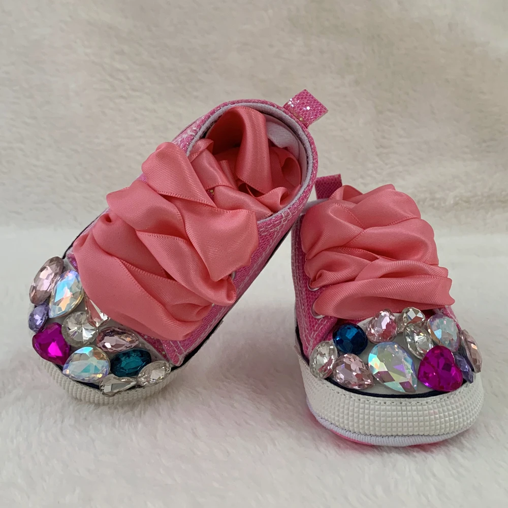 Nursery Sneakers Espadrilles Crib Shoes for Newborn Baby Boy Infant Toddler