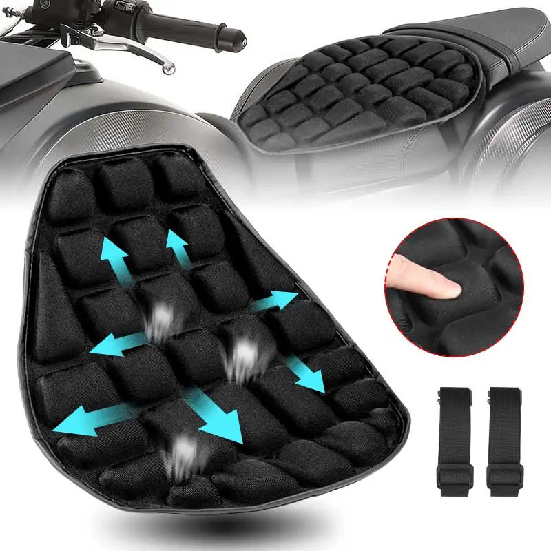 New Motorcycle Seat Cover Seat Cushion Breathable comfort Pressure