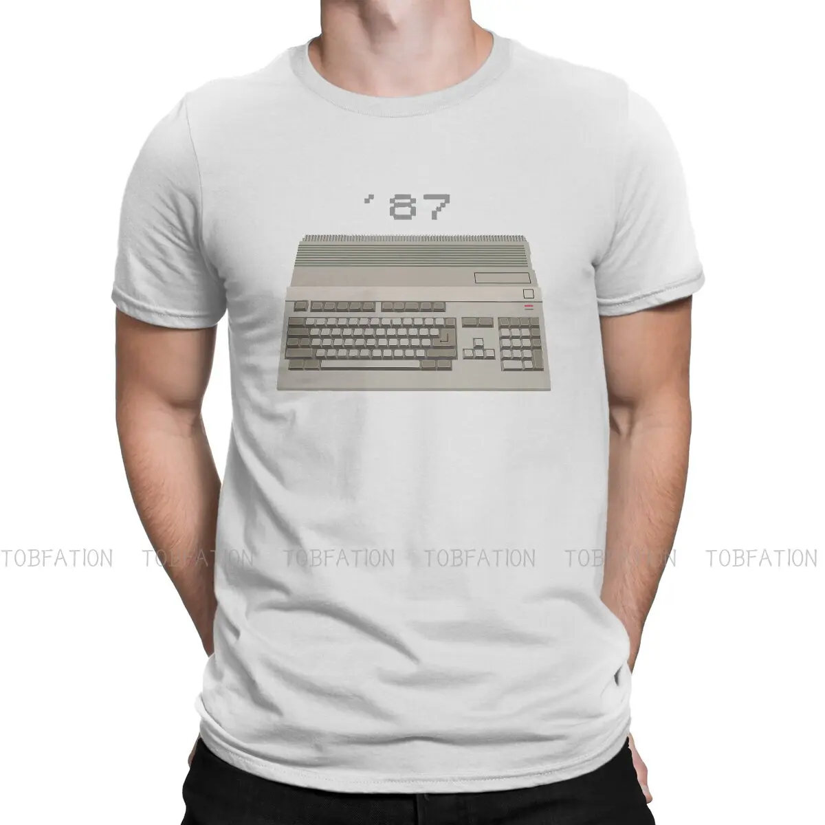Multimedia Per Più Persone Le Più Nuove Magliette Commodore Amiga 500 Mini Maglietta Streetwear In Tessuto Stile Uomo O Collo