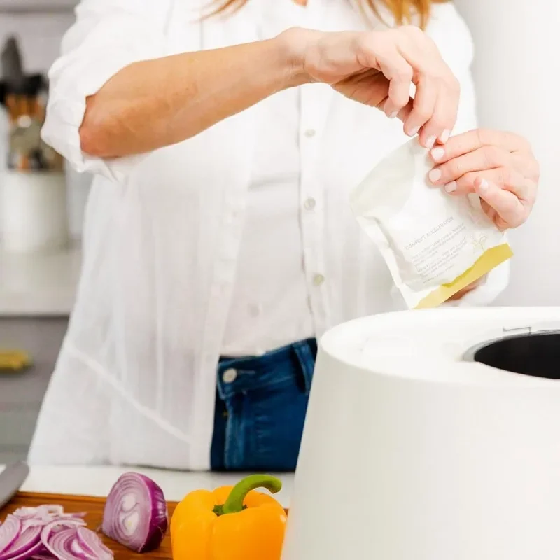Pods & Filters Bundle PodsTurn Your Food Scraps into Nutrient-Rich Plant Foodl Filter Refills KeepYour Kitchen Smelling Fresh