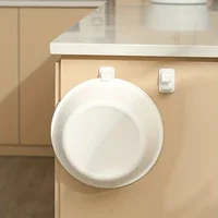 ตะขออ่างล้างหน้า2ชิ้น, อเนกประสงค์, ที่จัดระเบียบบ้านแขวนผนัง, ที่ยึดกาว 3