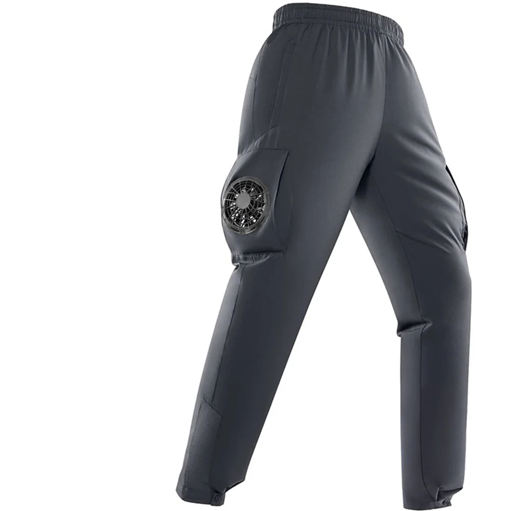 Summer Fan Pants Men's Ice Fishing Outdoor Work Camping Air Conditioning Worker Charging Cooling Pants