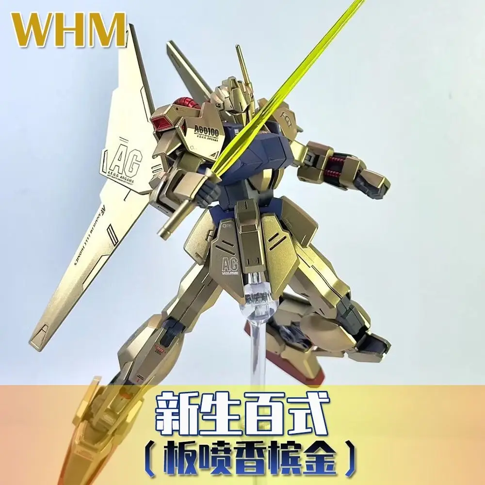 HG 1/144 Hyaku Shiki Champagne Gold Mobile Suit Model Kit Zeta