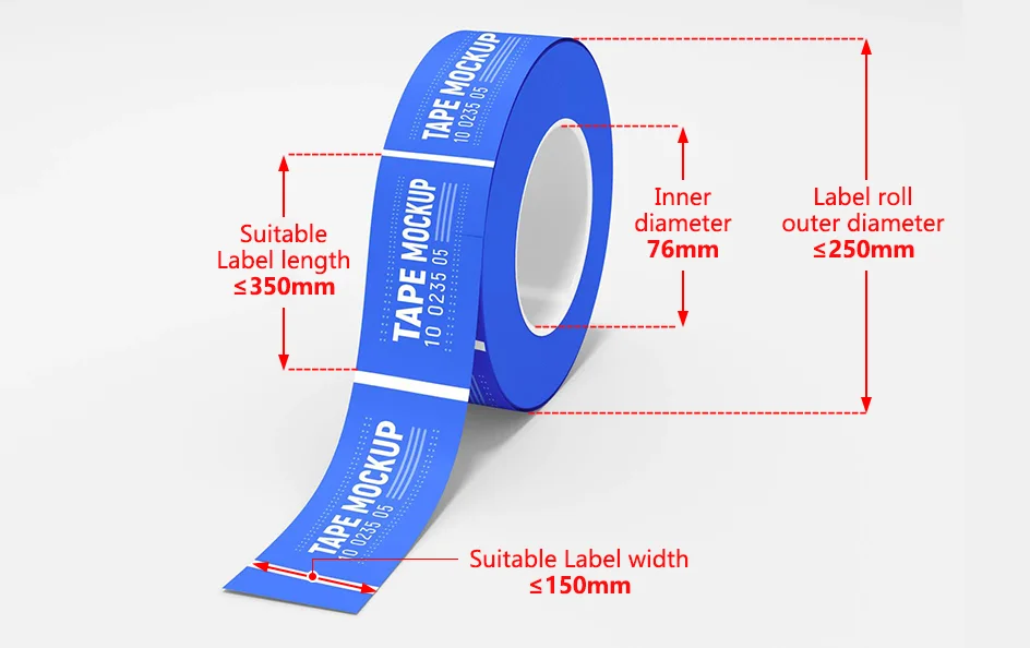 ZS-TB101 Tabletop Round Bottles  Labeling Machine with Printer