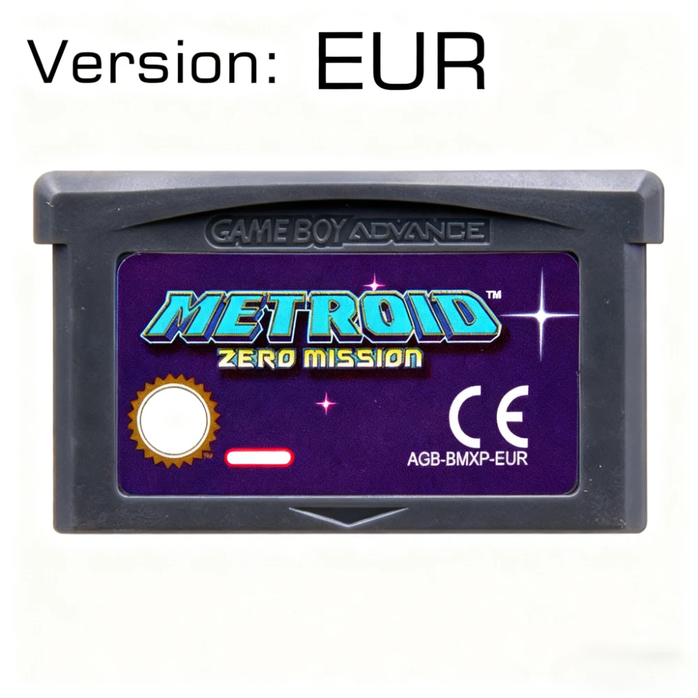 Metroid Serie GBA Spiel 32-bit Videospiel Patrone Konsole Karte Fusion Zero Mission für GBA NDS USA EUR Version – Detail 3