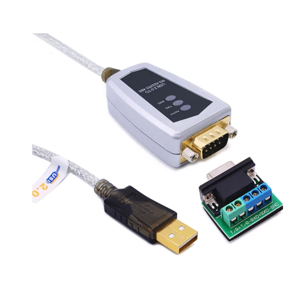 

USB 2.0 to RS485 RS422 Serial Converter Adapter Cable for - Chip 8 7