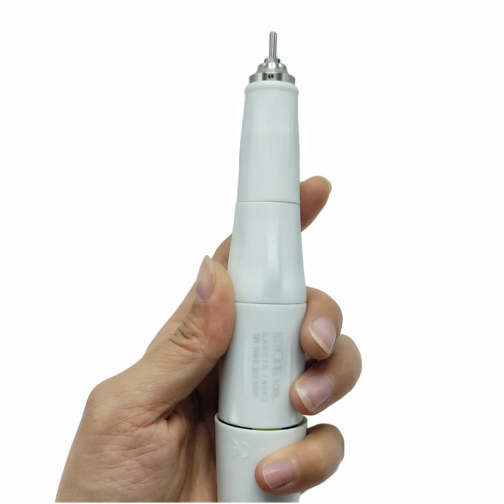 Nail Drill Pen 40K 105L White Micromotor Polishing Handpiece for STRONG 210 90 204 207B Dental Electric Manicure Machine Handle Nail Drill Bits Electric Nail Drill Electric Nail Polisher