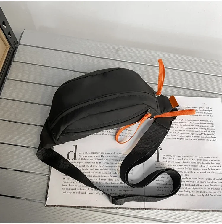 TINYAT Sports Herren-Gürteltasche, große Schulter-Crossbody-Tasche, echte Reise-Gürteltasche, hochwertige Tasche, Umhängetasche für Damen und Herren – Detail 6