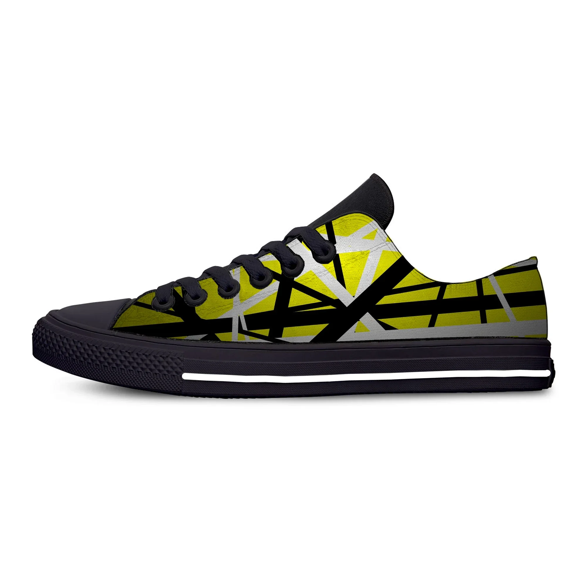 Hot Cool Van EVH 5150 STRIPES Halen Summer Lightweight Classic Canvas Shoes Men Women Casual Sneakers Low Top Board Shoes
