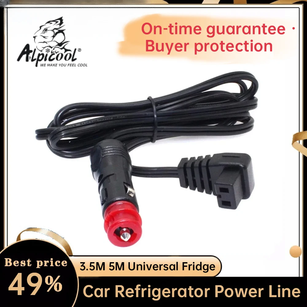 

Car Refrigerator Power Line Alpicool Car Home Use Vehicle 3.5M 5M Universal Car Adapter Cable （NO Fridge）