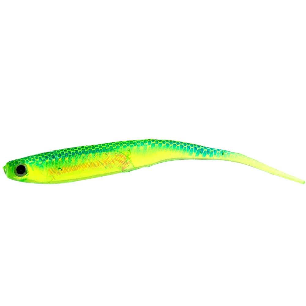 10pcs Kit Leurres Souples Basse Truite Crappie Leurres Pêche