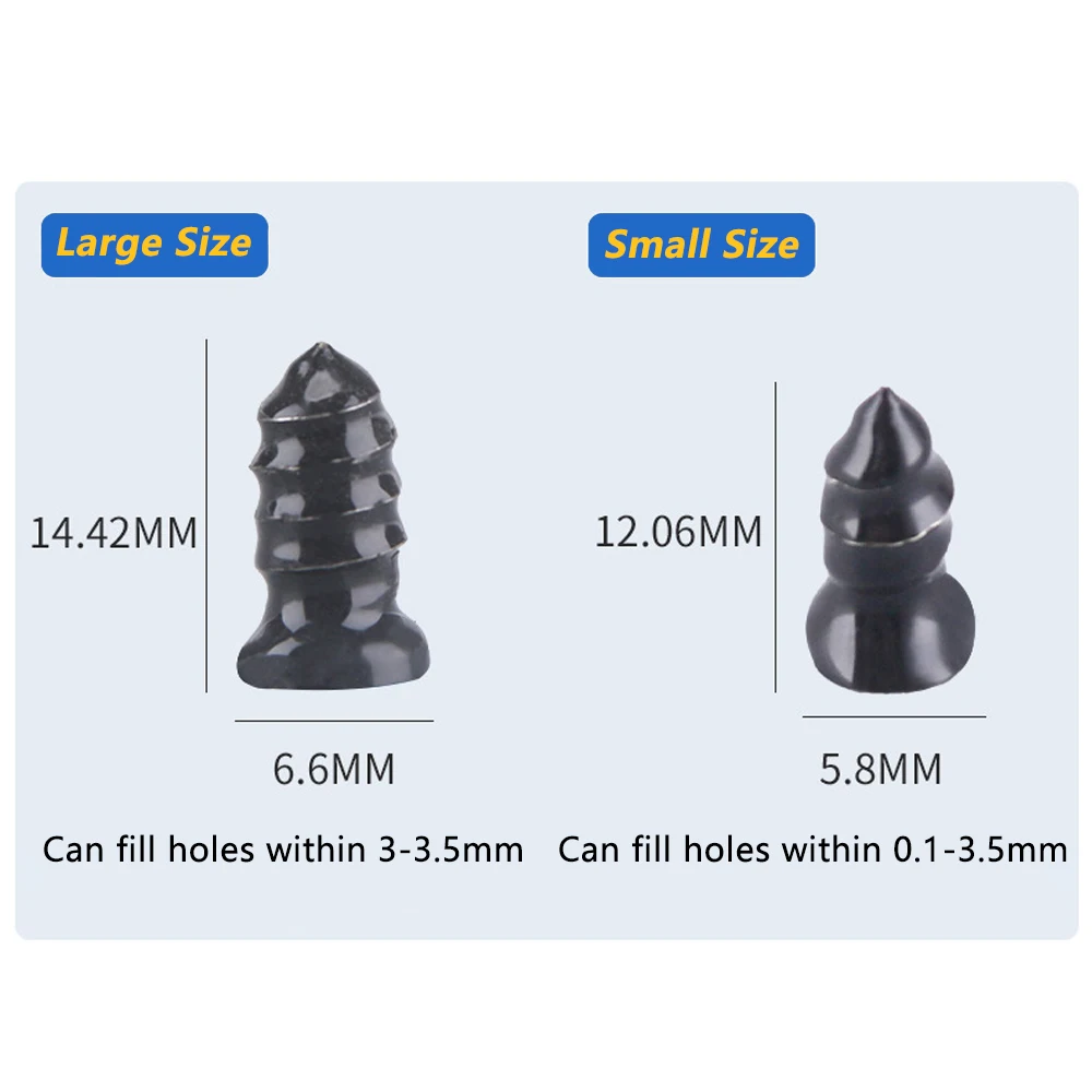 Electric Scooter Tubeless Tire Repair Nail Kit for Kaabo Dualtron KUGOO M5 Ninebot Vacuum Tyre Nail Puncture Repairing Tools