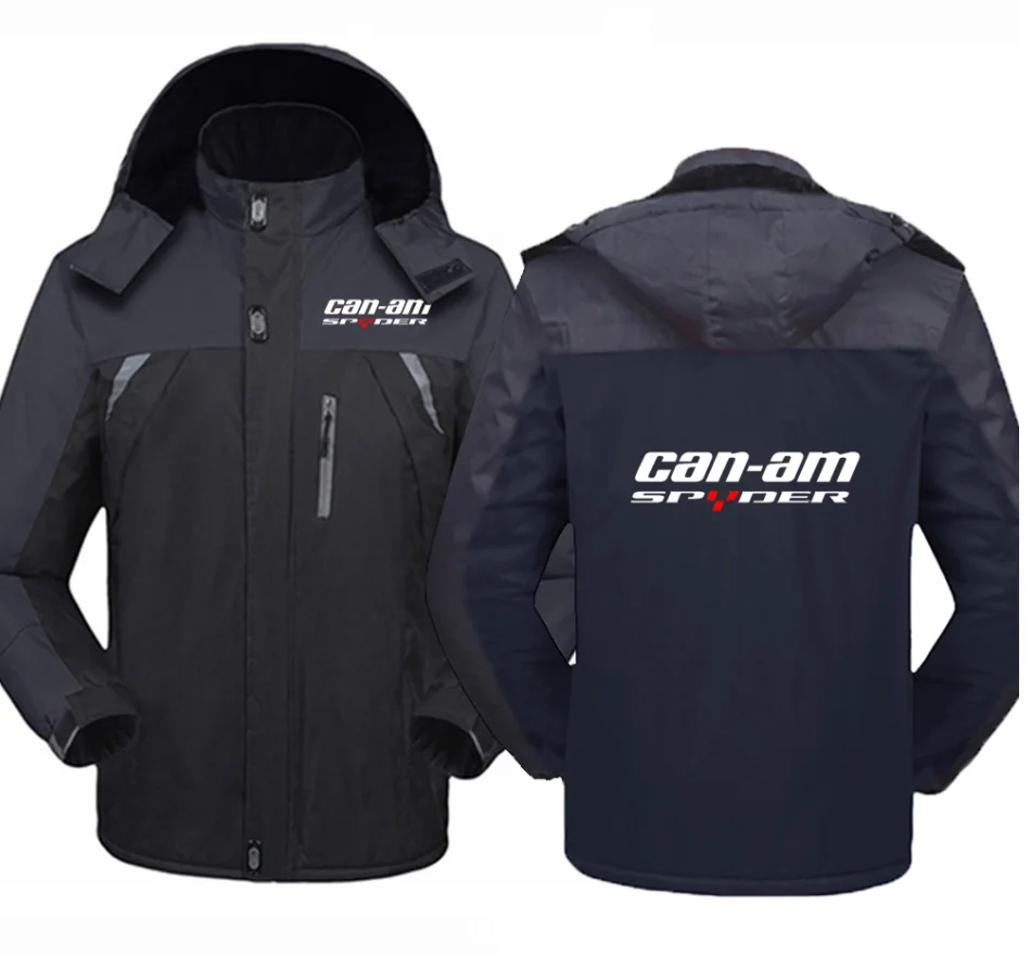 

CAN-AM LOGO 2023 Jacket Windbreaker Waterproof Warm Outdoor Cold-Proof Mountaineering Clothing High quality Coats