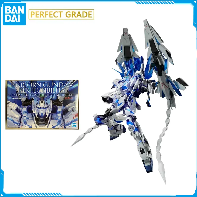 Disponibile Bandai Pg Wall-G 1/60 Unicorn Gundam Perfectibility Original Anime Figure Model Toy Action Collection Assembly Doll Pvc