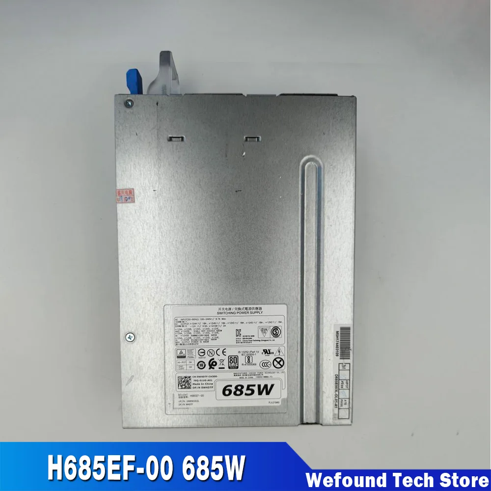 Per Dell T5810 T7810 Alimentatore Workstation 685W H685Ef-00