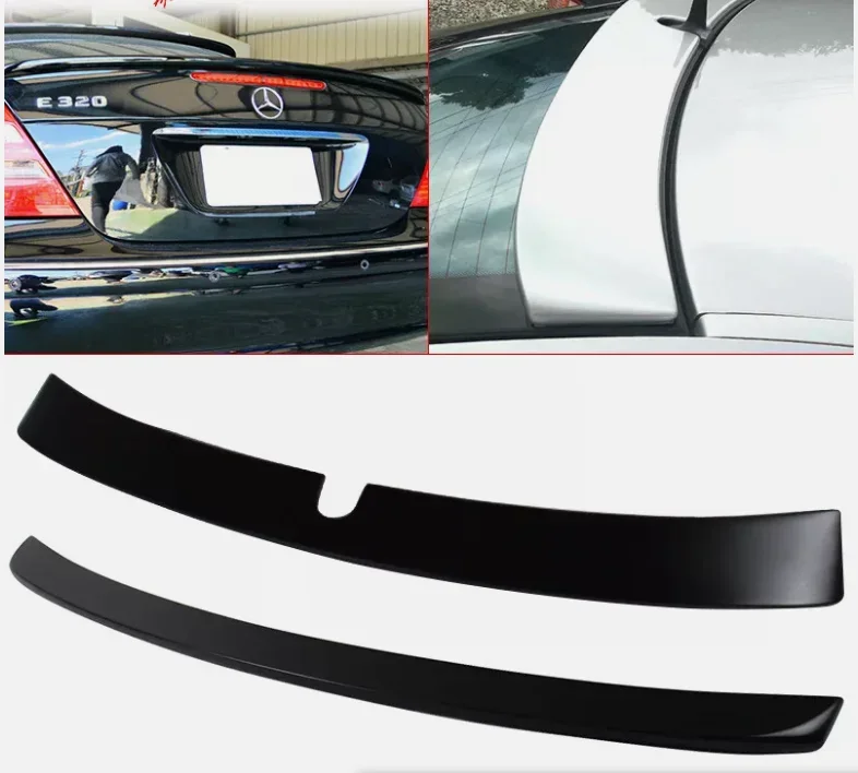2PCS Glossy black