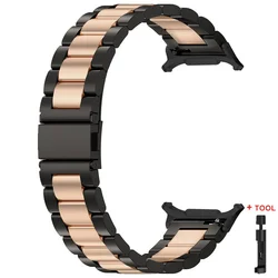 Stainless Steel Replacement Wristband - Galaxy 7 Ultra 47mm (Black rose gold)