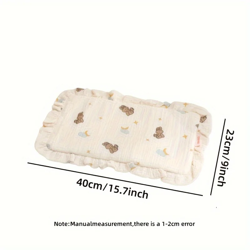 Newborn Sweat Absorption Breathable Cotton Baby Universal Pillow Baby Pillow Baby Safety Pillow
