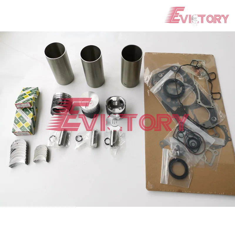 

3D70E-5 3D70E Overhaul Rebuild Kit piston ring cylinder head gasket liner bearing For Komatsu V1-1 WA10-1 loader